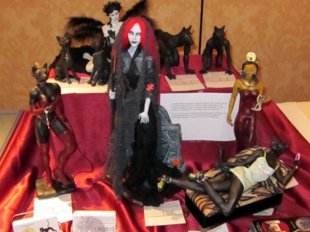 Art table at Norwescon 35